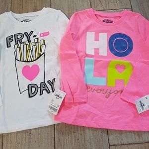OSHKOSH TODDLER GIRL TSHIRTS